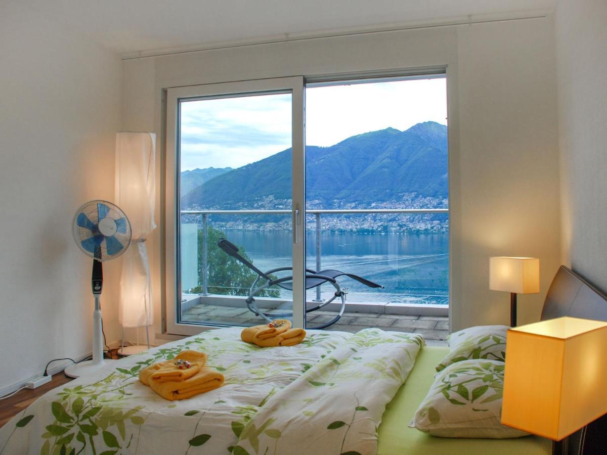 Apartment Vista Lago Maggiore 1-Floor Left By Interhome Gambarogno Exterior photo