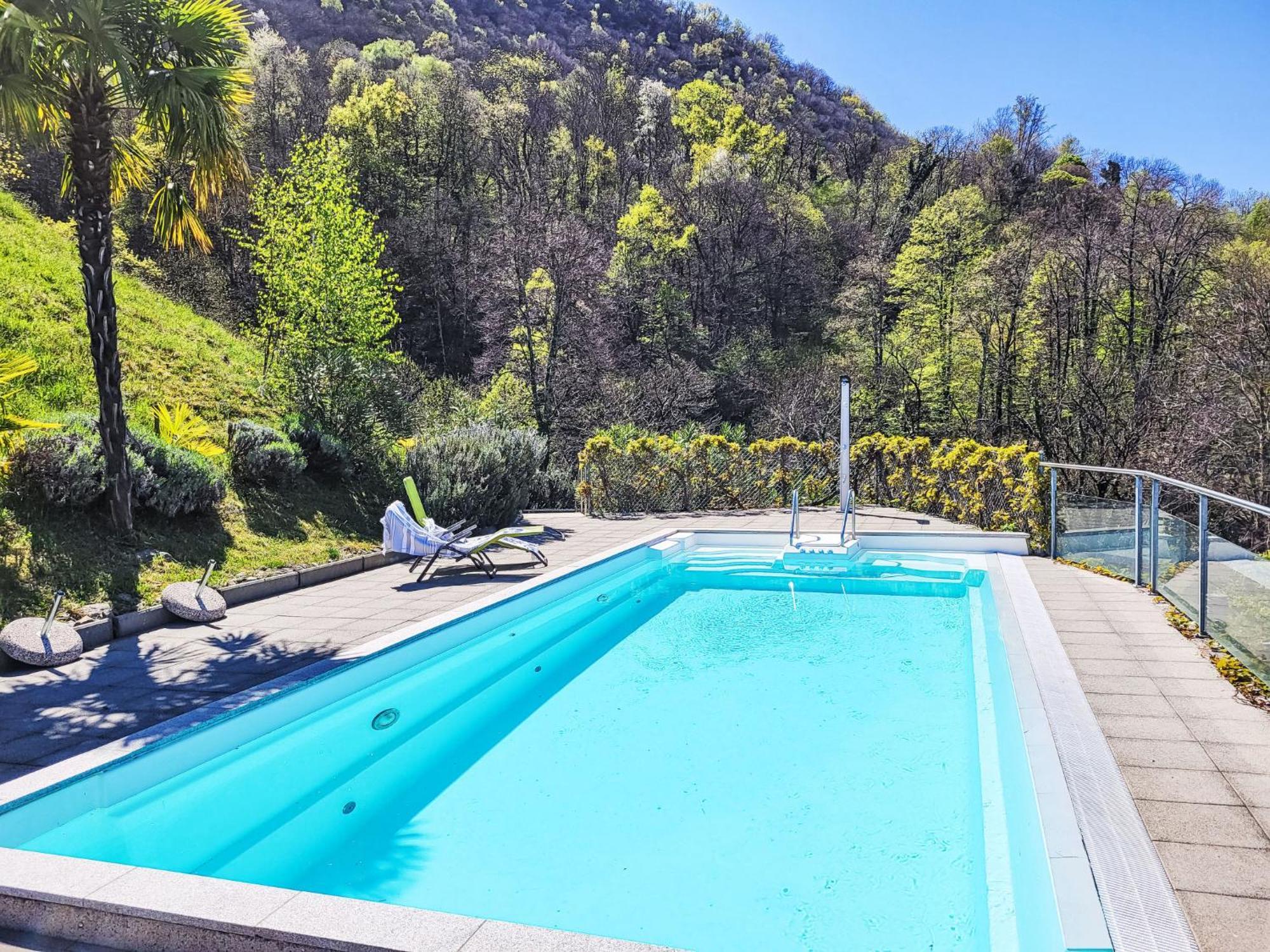 Apartment Vista Lago Maggiore 1-Floor Left By Interhome Gambarogno Exterior photo